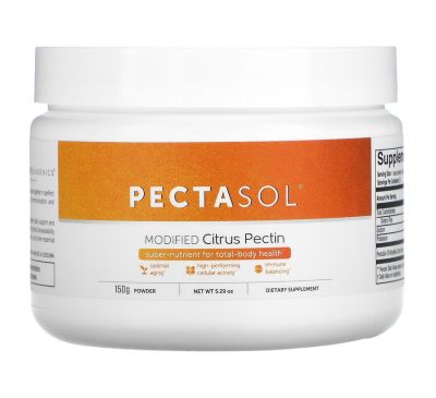 Econugenics, PectaSol-C, модифицированный цитрусовый пектин, порошок, 150 г