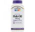 21st Century, Fish Oil, Reflux Free, 1,000 mg, 90 Enteric Coated Softgels