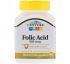 21st Century, Folic Acid, 800 mcg, 180 Easy to Swallow Tablets