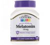 21st Century, Мелатонин, вишневый вкус, 10 мг, 120 быстрорастворимых таблеток