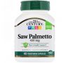 21st Century, Saw Palmetto, 450 mg, 60 Vegetarian Capsules