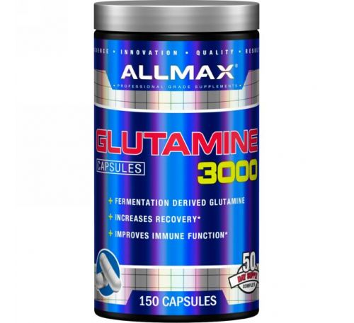 ALLMAX Nutrition, Glutamine 3000, 150 Capsules