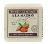 A La Maison de Provence, Кусковое мыло для рук и тела, Сладкий миндаль, 3,5 унции (100 г)