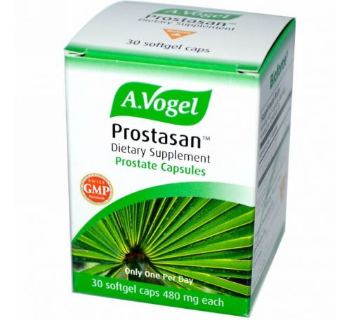 A Vogel, Prostasan от простатита, 480 мг, 30 капсул