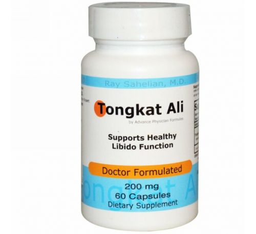 Advance Physician Formulas, Inc., Тонгкат Али, 200 мг, 60 капсул