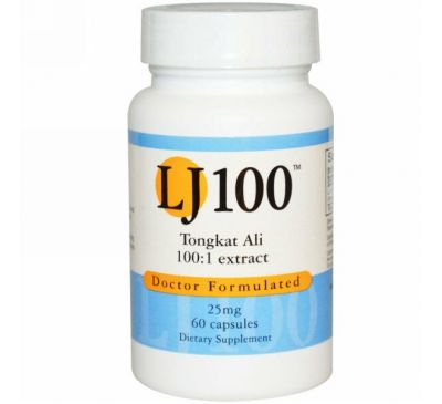 Advance Physician Formulas, Inc., Тонгкат Али, LJ 100, 25 мг, 60 капсул