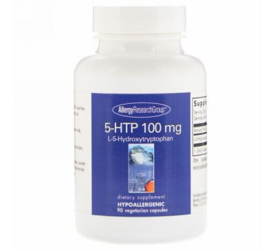 Allergy Research Group, 5-HTP, 100 mg, 90 Vegetarian Capsules