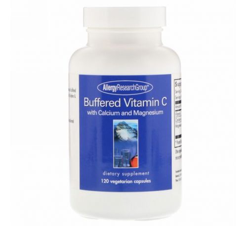 Allergy Research Group, 'Буферизованный витамин C, 120 капсул на растительной основе