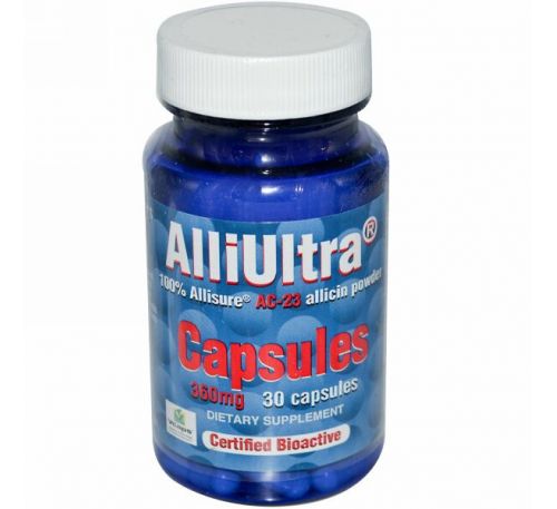 Allimax, Аллицин AlliUltra в капсулах 30 капсул