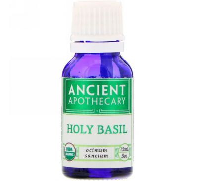 Ancient Apothecary, Holy Basil,  .5 oz (15 ml)