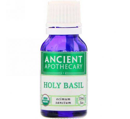 Ancient Apothecary, Holy Basil,  .5 oz (15 ml)
