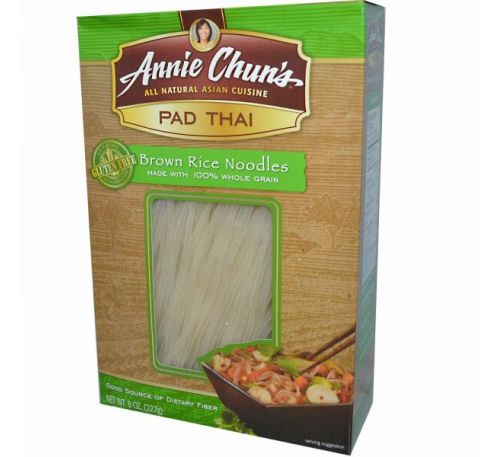 Annie Chun's, Пад Тай, лапша из коричневого риса, 8 унций (227 г)
