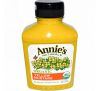 Annie's Naturals, Органическая желтая горчица, 9 унций (255 г)