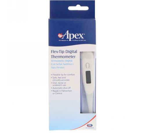 Apex, Flex-Tip Digital Thermometer, 1 Thermometer