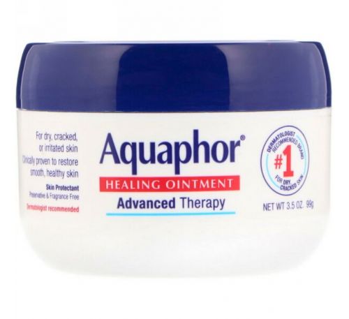 Aquaphor, Мазь для заживления, защита кожи, 3.5 унц. (99 г)