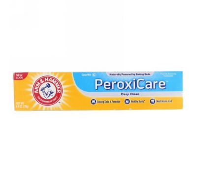 Arm & Hammer, PeroxiCare, Deep Clean Toothpaste, Fresh Mint, 6.0 oz (170 g)