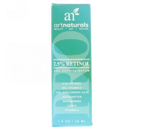 Artnaturals, 2,5% антивозрастная сыворотка с ретинолом, 1,0 унц. (30 мл)