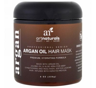 Artnaturals, Маска для волос с аргановым маслом, 8 унц. (226 г)