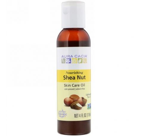 Aura Cacia, Skin Care Oil, Nourishing Shea Nut, 4 fl oz (118 ml)