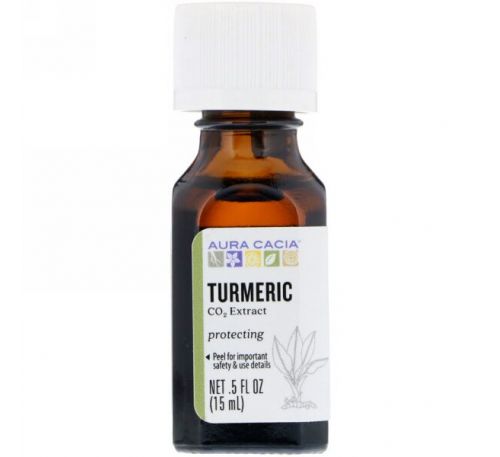 Aura Cacia, Turmeric, CO2 Extract, .5 fl oz (15 ml)