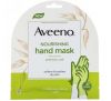 Aveeno, Nourishing Hand Mask, 2 Single-Use Gloves