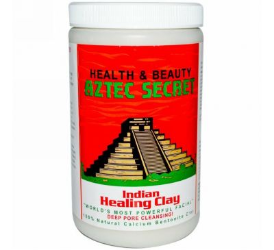 Aztec Secret, Индийская лечебная глина, Глубокая очистка пор, 2 фунта (908 г)