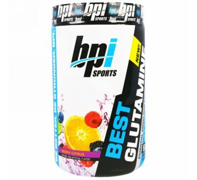 BPI Sports, Best Glutamine, ягоды и лимон, 400 г (14,1 унций)