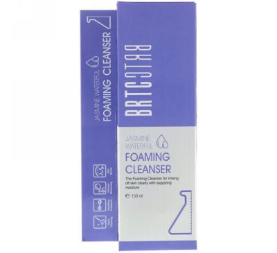 BRTC, Jasmine Wateful Foaming Cleanser, 150 ml