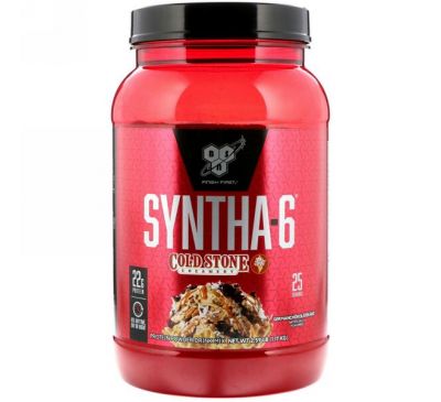 BSN, Syntha-6, Cold Stone Creamery, GERMANCHOKOLATEKAKE, 2.59 lb (1.17 kg)
