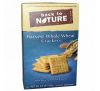 Back to Nature, Крекеры из цельной пшеницы, 8,5 унции (240 г)