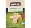 Back to Nature, Многозерновые хрустящие хлебцы с льняным семенем, 5.5 унций (156 г)