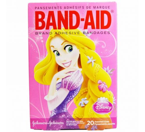 Band Aid, Липкий пластырь, принцесса Диснея, 20 размеров в ассортименте