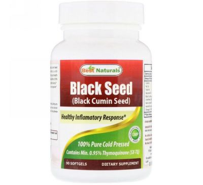 Best Naturals, Black Seed , 90 Softgels