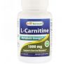 Best Naturals, L-Carnitine, 1000 mg, 60 Tablets