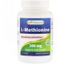 Best Naturals, L-Methionine, 500 mg, 120 VCAPS