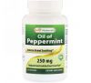 Best Naturals, Peppermint Oil, 250 mg , 120 Capsules