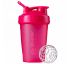 Blender Bottle, BlenderBottle, классическая с петелькой, розовая, 20 унций