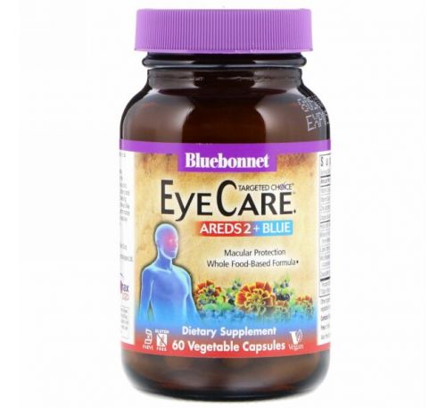 Bluebonnet Nutrition, Targeted Choice, Eye Care, 60 Vegetable Capsules