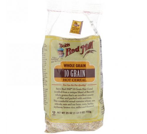 Bob's Red Mill, 10 Grain Hot Cereal, Whole Grain, 1.56 lbs (708 g)
