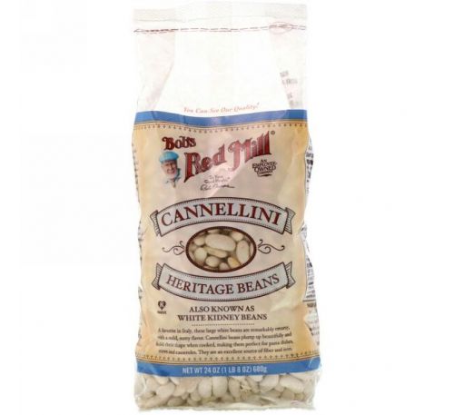 Bob's Red Mill, Cannellini Heritage Beans, 24 oz (680 g)