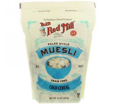Bob's Red Mill, Мюсли, палео-диета, 397 г (14 унций)