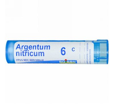 Boiron, Single Remedies, Аргентум нитрикум, 6C, прибл. 80 гранул