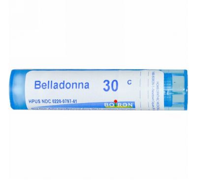 Boiron, Single Remedies, Белладонна, 30C, 80 гранул