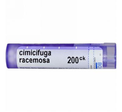 Boiron, Single Remedies, Цимицифуга (CimicifugaRacemosa), 200CK, 80 гранул