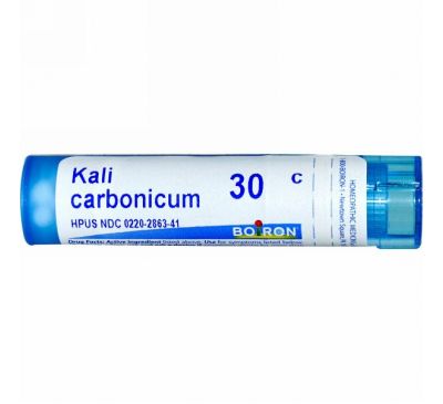 Boiron, Single Remedies, Кали карбоникум, 30С, прибл. 80 гранул