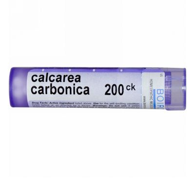 Boiron, Single Remedies, Калькарея карбоника, 200CK, прибл. 80 гранул
