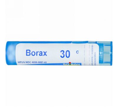Boiron, Single Remedies, Тетраборат натрия, 30C, прибл. 80 гранул