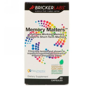 Bricker Labs, Память имеет значение, 60 капсул
