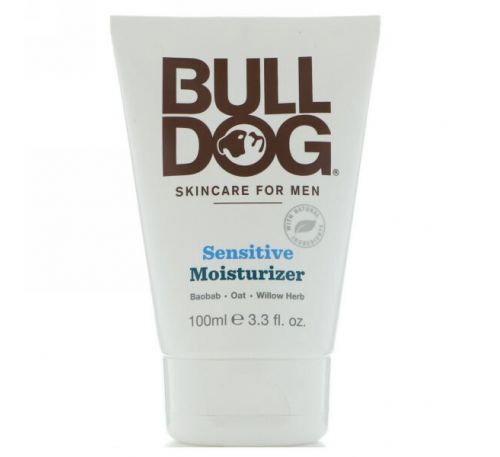 Bulldog Skincare For Men, Увлажняющее средство для чувствительной кожи, 100 мл