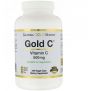 California Gold Nutrition, Gold C, витамин C, 500 мг, 240 вегетарианскиех капсул